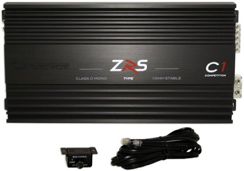 Brand New Cadence Zrs-c1 2,250 Watt Rms (4,500w Peak) Competition Mono Car Amplifier with Built in 24 Db Per Octave Crossover, and Advanced Features