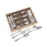 Wallace Continental Bead 77-Piece Stainless-Steel Flatware Set, Service for 12
