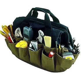 Custom LeatherCraft 1136 39 Pocket Large BigMouth Bag by Custom Leather Craft