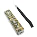 Retail Packing Nintendo Wii Remote Controller Protector Sticker Sheet with Wrist Strap - Leopard by Bargaincell