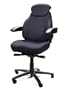 Navigator Office Chair Trimmed in Dark Blue Extreme Fabric