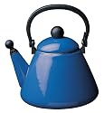 Le Creuset Kone Kettle with Whistle, Blue, 1.6 Litre