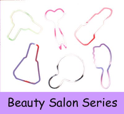 beauty salon tye dye glow wristbands rubber bandz bands bracelets 12 pk  more detail click!