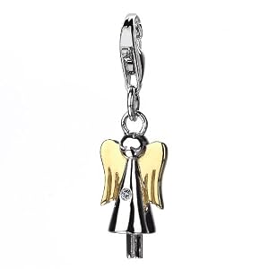 Hot Diamonds Guardian Angel Silver And Diamond Charm
