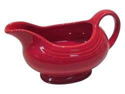 Fiesta 18-1/2-Ounce Sauceboat, Scarlet