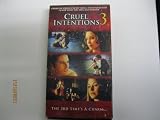 Cruel Intentions 3 [VHS]