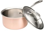 Calphalon Tri-Ply Copper 1-1/2-Quart Saucepan with Stainless Lid