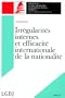 Irr�gularit�s internes et efficacit� internationale de la nationalit�