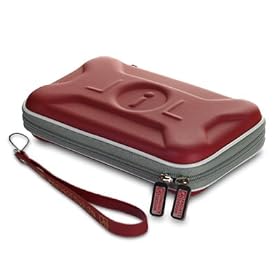 NINTENDO DSi XL EVA CASE - RED PART OF THE QUBITS ACCESSORIES RANGE