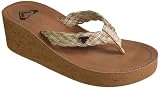Women’s Roxy, Mirage wedge heel thong Sandal