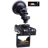 デュアルレンズ 2.0インチカラー液晶搭載 常時録画型 ドライブレコーダー DVR-ED3