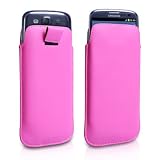 Yousave Accessories TM Samsung Galaxy S3 i9300 Pink Leather Pouch Case Coverdi Yousave Accessories