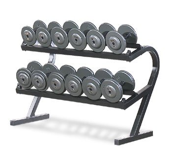 Powertec Fitness P-DR Two-Tier Dumbbell Rack