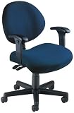Blue OFM 24 Hour Computer Task Chair with Arms