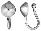 Small Sterling Silver 1/2 Ball Nose Ring