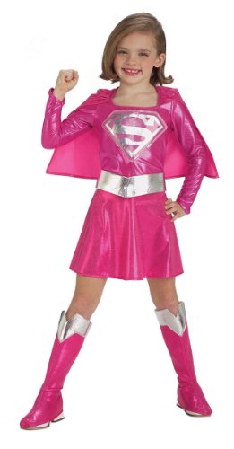  : Child Pink Supergirl Costume
