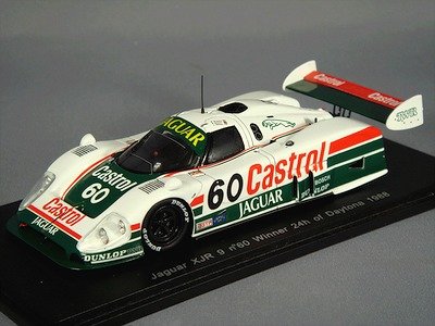 Cover image : 1/43 ジャガー XJR9 88 デイトナ24時間優勝 #60 M.ブランドル/R.ベー (S0774)
