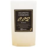 【OKAMOTO CONDOMS 0.02 Excellent】 オカモト コンドームズ 0.02 エクセレント 1箱12個入