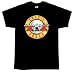 Guns N Roses classic bullet logo black t-shirt