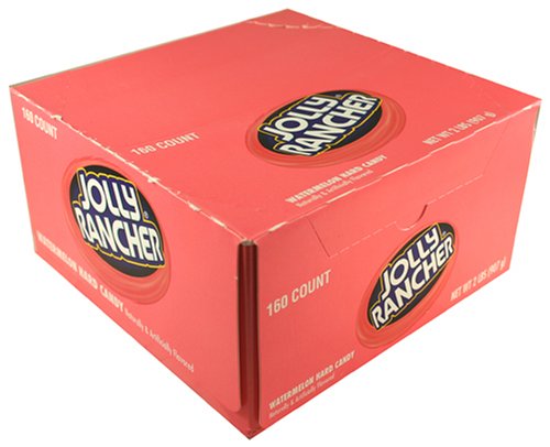 JOLLY RANCHER WATERMELON-160 PIECE BOX