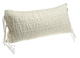 DKNY Pure Sheer Tie Decorative Pillow, Ivory