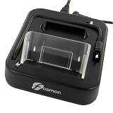 USB Sync Charge Battery Desktop Cradle Dock for Samsung Instinct M800 Smartphone (With Battery Charging Slot)