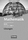Produkt-Bild: Mathematik Sekundarstufe 2. Bd. 1: 2. Kurshalbjahr. Qualifikationsphase. Berlin L&ouml;sungen zum Sch&uuml;lerbuch