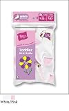 4-Pack Hanes GIRLS TODDLER ANKLE NON-SKID 23/4