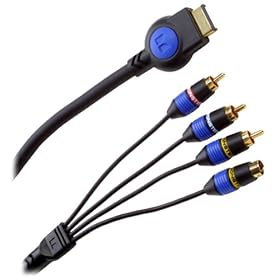 Monster Cable PGLS 100 SV R-6 GameLink Standard Composite S-Video A V Cable (6 Feet) by Monster