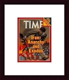 Anarchy in Iran / TIME Cover: February 26, 1979, Framed Art Print by TIME Magazine