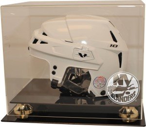 New York Islanders Full Size Hockey Helmet Display Case