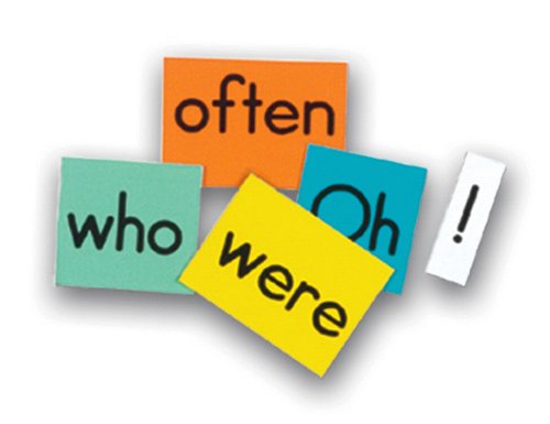 Sentence Building Magnetic Tiles: set of 380