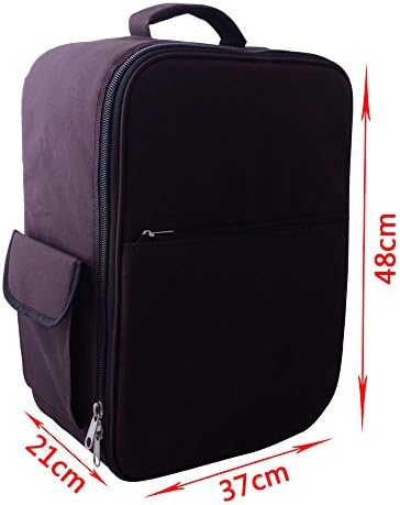 Z ZTDM Waterproof Backpack Bag Case for DJI Phantom Sprite Series Brown