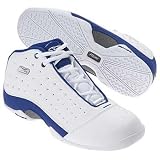 Reebok Men's Rise and Shine Basketball Shoe,White/Royal/Shark,11 M