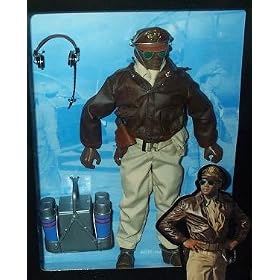 1996 GI Joe Tuskegee Bomber Pilot 12 Action Figure WW II Forces Collection by G. I. Joe