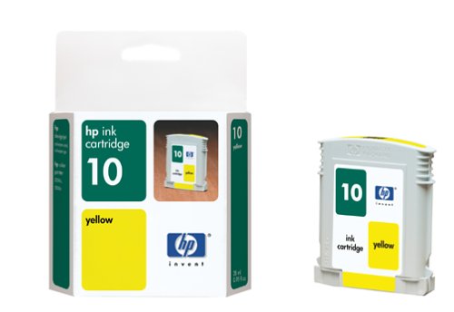 HP No. 10 Yellow Inkjet Cartrtidge (C4842A)