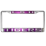 LSU Tigers Purple License Plate Frame