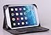 For Trio AXS 4G 7.85 Tablet Black Leather Case w/ Kickstand