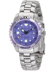 Momentum Womens 1M-DV01P0 M1 Purple Dial Dial Stainless-Steel Bracelet Watch