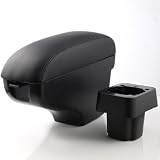 Attractive High Quality Black Leather Storage Box Armrest For 2007-2011 Nissan Versa... by Astra Security