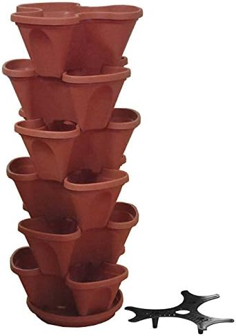 12" Stacking Planter 6 Tier Set