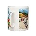 chaleur Claude Monet - The Beach at Saint-Adresse - 14oz Coffee Mug