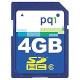 Pqi Secure Digital, High Capacity, 4GB, Class 6