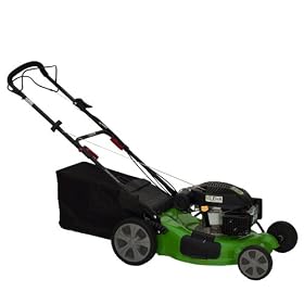LEHR LM139SP 20-Inch 5 HP 4-Cycle OHV Propane Powered Side Discharge Mulch Bag RWD Self Propelled... by 