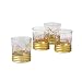 Pfaltzgraff Holiday Cheer Set Of Four 12-Ounce Double Old Fasioned Glasses