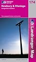 Newbury and Wantage, Hungerford and Didcot (OS Landranger Map Series)