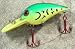 JLVLures Shallow Crankbait Steelhead Green : Diver Lures JLV Freshwater Smallmouth Steelhead Pike Salmon Trout Perch Whiper Mid Depth Walleye Casting Bass Hook Treble Red Boat Dock Brook Bay Fatty Stump River Trolling Weed Surface Topwater Shad