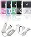3rd Generation iPod Nano 4gb 8gb Crystal Carrying Case - Bundled with 12v Rapid Premium Car Charger and Home Travel Wall AC Adapter Charger - Available in 6 Color Choices (iPod NOT Included)