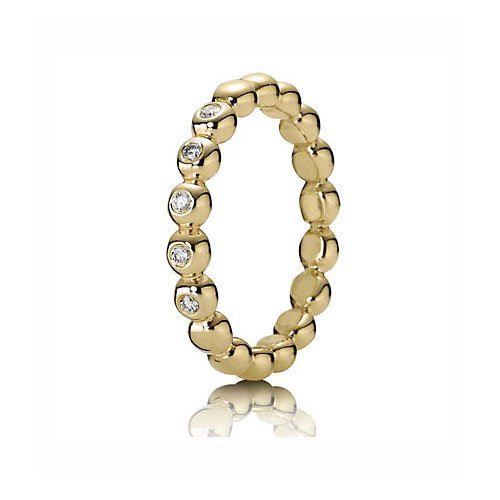 Pandora Damen-Ring 14k Gold Gr&ouml;&szlig;e 56 150144D-56 Preisvergleich