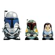 Star Wars Chubbies Series 2 Jango and Boba Fett Dolls